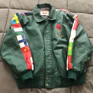 1996 Atlanta Olympics Leather Jacket